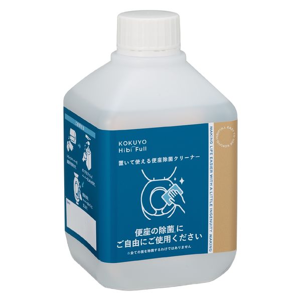 ●ペーパーにプッシュして拭くだけで便座除菌できるクリーナーです。●置いて使える便座除菌クリーナー(600ml・ポンプボトルタイプ)(KHF-TDB101)の付け替え用です。ポンプボトルを付け替えるだけ