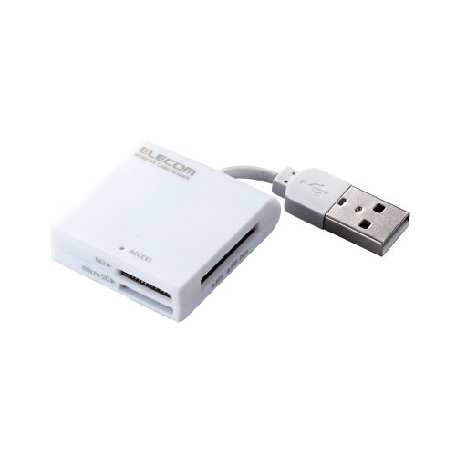 ●インターフェース:USB / タイプ:外付 / OS:汎用収納や携帯に便利！ コネクタを本体に固定可能！ ●USBケーブルが邪魔にならないコネクタ固定機能付きメモリリーダライタ持ち運びに便利なケーブ