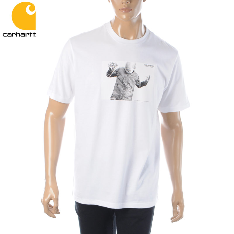 カーハート Carhartt WIP Tシャツ 半袖 クルーネック メンズ S/S SHOHEI T-SHIRT I029062 ホワイト■商品説明カーハートをベースにカジュアルにアレンジしたヨーロッ