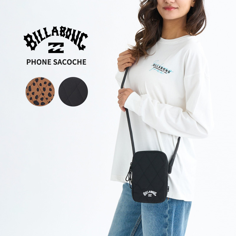 ビラボン レディース スマホショルダー BILLABONG レディース PHONE SACOCHE 縦型ショルダーバッグ ミニショルダー BF014926