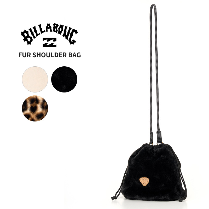 ビラボン レディース 巾着バッグ BILLABONG レディース FUR SHOULDER BAG マルチバッグ BF014928