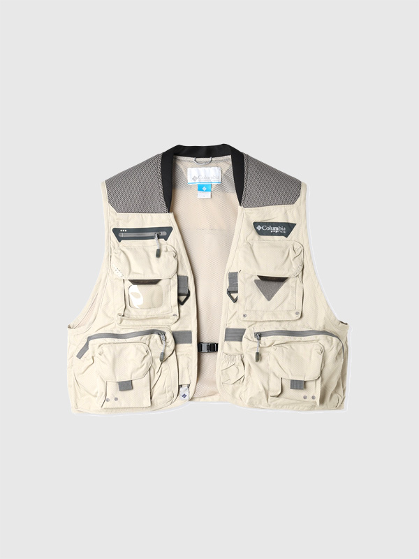 Columbia コロンビア ベスト レディース メンズ フィッシングベスト 渓流 Henrys Fork VI Vest ヘンリーフォーク 撥水 オムニシールド 海