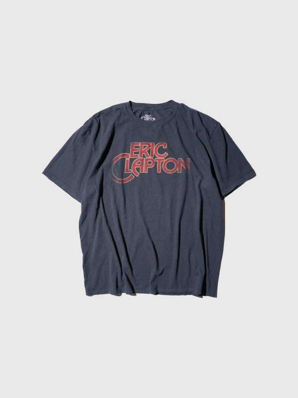 THRIFTY LOOK THRIFTY ERIC CLAPTON TEE スリフティールック スリフト エリック・クラプトン 半袖 Tシャツ オフィシャルライセンシーTシャツにユーズド加工を施した一