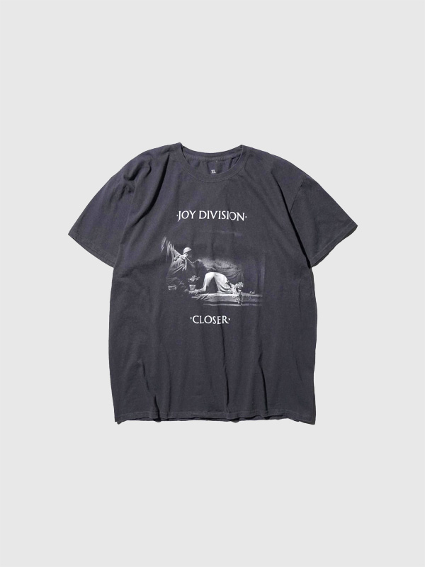 THRIFTY LOOK THRIFTY JOY DIVISION TEE スリフティールック スリフト ジョイ・ディヴィジョン 半袖 Tシャツ オフィシャルライセンシーTシャツ。イギリスのロックバン
