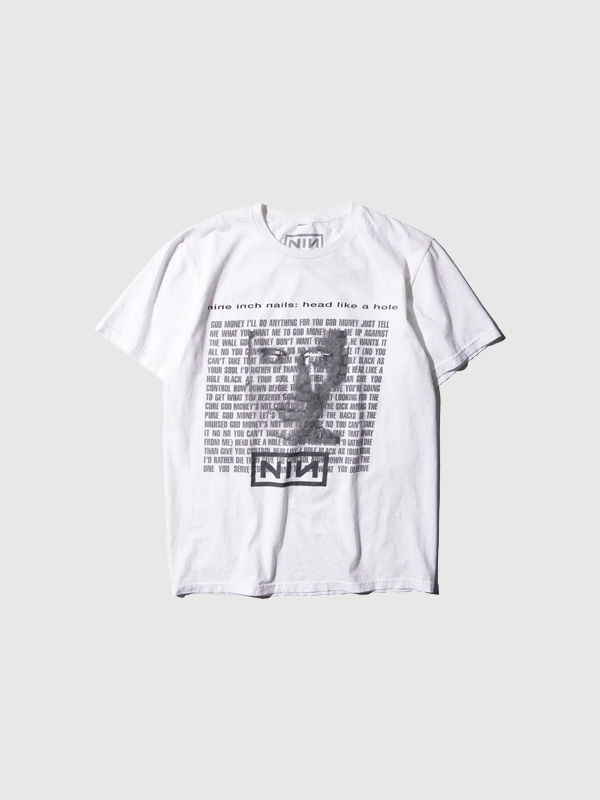 THRIFTY LOOK THRIFTY NINE INCH NAILS TEE スリフティールック スリフト ナイン・インチ・ネイルズ 半袖 Tシャツ オフィシャルライセンシーTシャツ。ナイン・イン