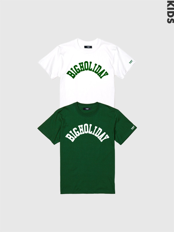 TMT 5.6oz COTTON KIDS S/S Tee BIGHOLIDAY ティーエムティー 5.6オンス キッズ 半袖 Tシャツ ビッグホリデイ 【TMT(ティーエムティー)】 1970〜80