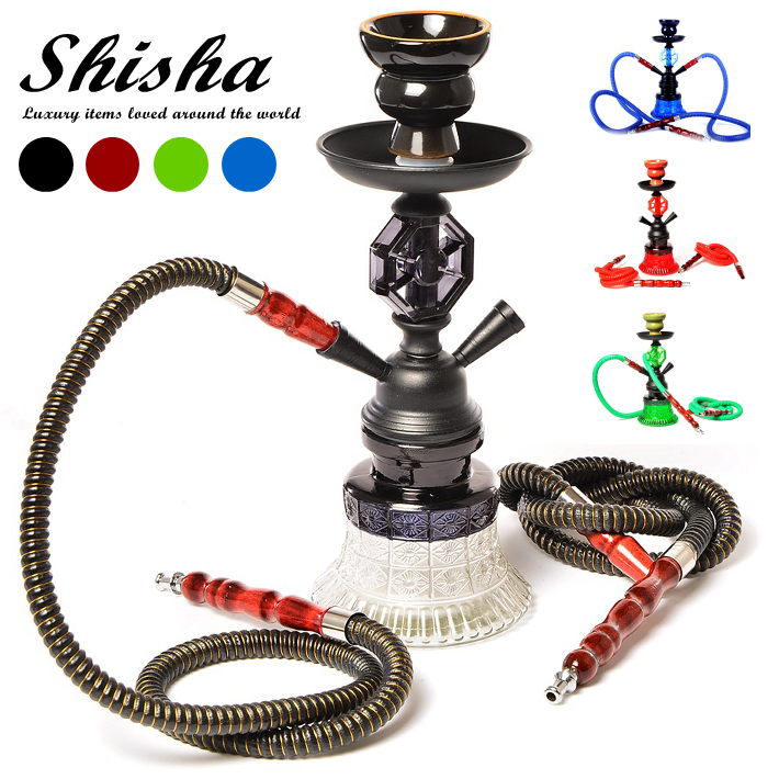【最安値に挑戦 速攻配達】水タバコ シーシャ 本体 フーカ Shisha Hookah セット ブラック 本体 水パイプ 送料無料 7988624 プレゼント