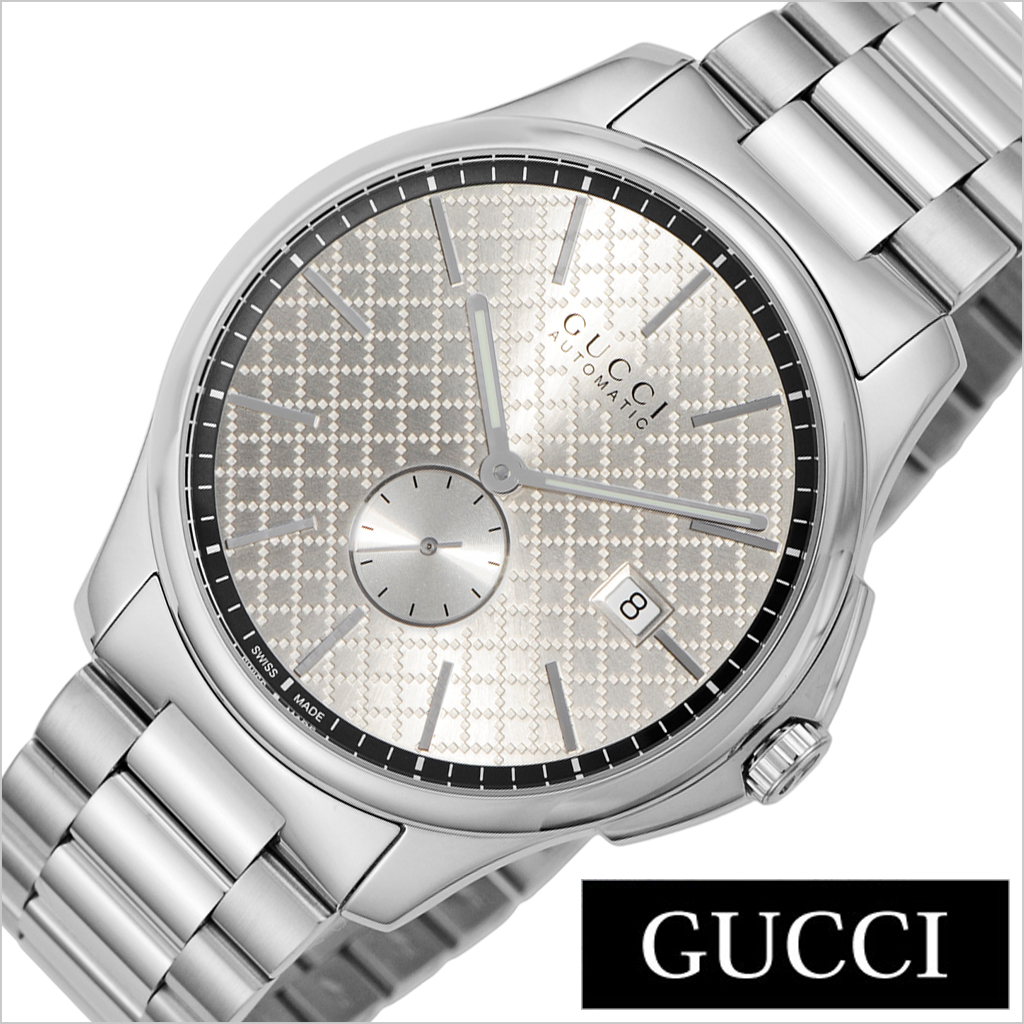 グッチ腕時計 GUCCI時計 GUCCI 腕時計 グッチ 時計 Gタイムレス G-TIMELESS メンズ シルバー YA126320