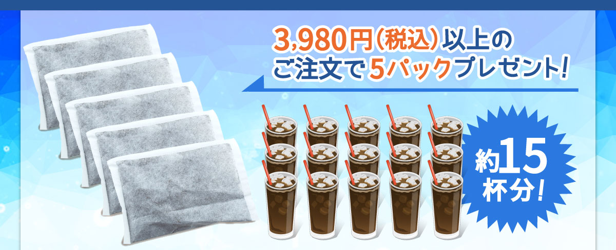 3980�~�ȏ��5�p�b�N�v���[���g