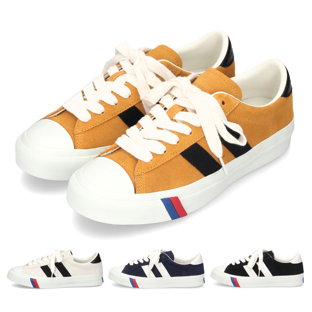 プロケッズ スニーカー メンズ レディース ロイヤルプラス スエード ロー ブラック 黒 ホワイト 白 マスタード ネイビー PRO-Keds ROYAL