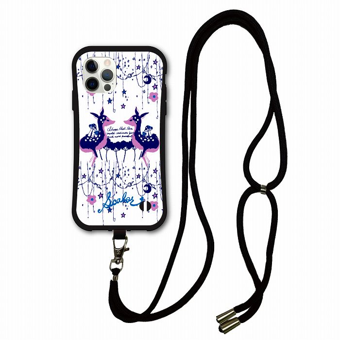 オリジナル雑貨ブランド 動物イラストがかわいい COMOデザインのスマホケース。 【i-coronケース】 ケースのサイドは厚みのあるTPU素材でガッチリとガード。 あなたのスマートフォンを守る強い味