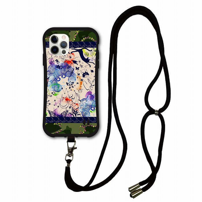 オリジナル雑貨ブランド 動物イラストがかわいい COMOデザインのスマホケース。 【i-coronケース】 ケースのサイドは厚みのあるTPU素材でガッチリとガード。 あなたのスマートフォンを守る強い味