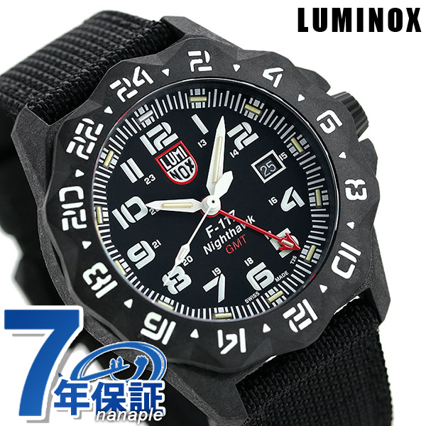 ルミノックス F-117 ナイトホーク 6440 シリーズ 44mm 6441 LUMINOX メンズ 腕時計 オールブラック ブランド おしゃれ 防水 文字盤 大き