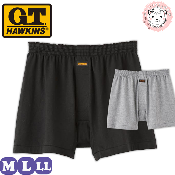 【商品説明】 アウトドア派に人気、G.T.HAWKINS (GTホーキンス)のニットトランクス。 ゆったり設計のニットタイプだからはきやすく快適。 シンプルで飽きのこないベーシックなデザイン。 綿10