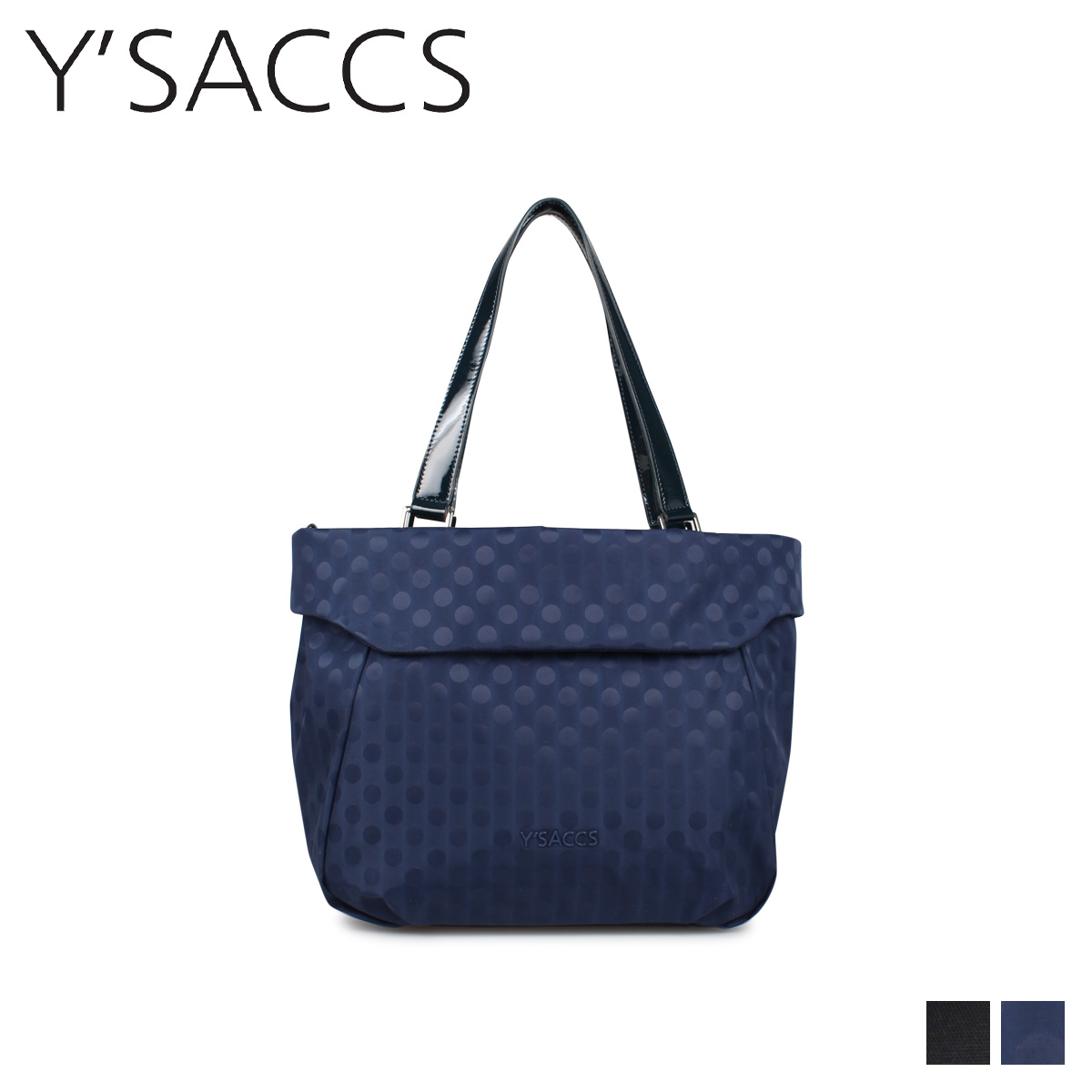 イザック Y'SACCS バッグ トートバッグ ショルダー レディース 撥水 POLKA DOTS TOTE S Y92-11-02 母の日