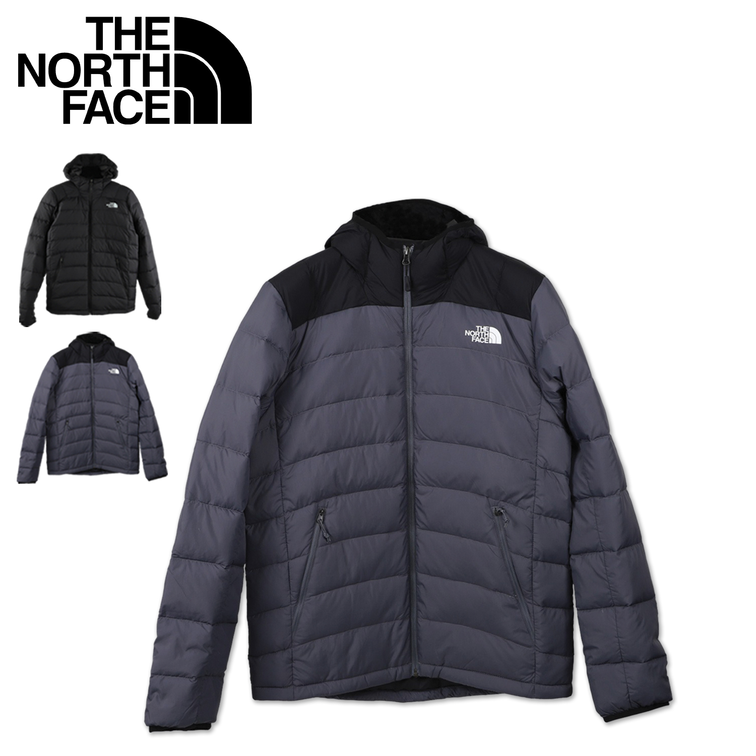 商品番号 tnf-lapazノースフェイスのジャケット「LAPAZ HOODED JACKET」です。左胸と右肩付近にブランドロゴが施されたシンプルなデザイン。フロントにはジッパー付きのポケットがつい