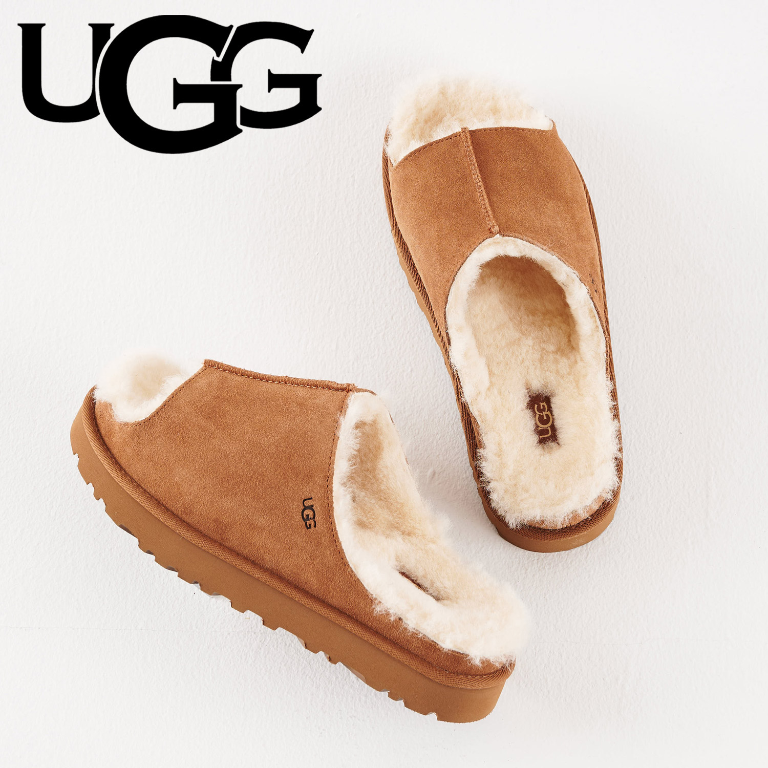 UGG アグ サンダル スライドサンダル グリーンポート レディース GREENPORT SLIDE チェストナット 1167610