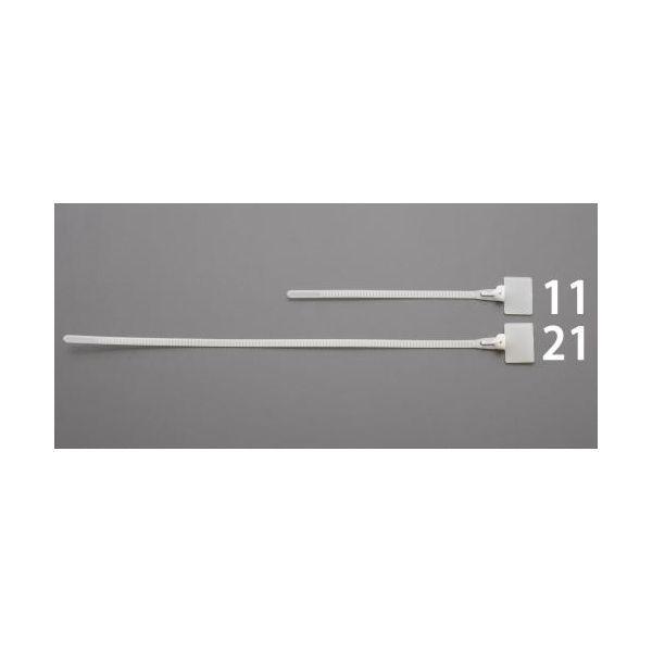 ED3121333 エスコ EA475HB-21 215x 3．6mm マーカーバンド 再結束タイプ／100本 EA475HB21【キャンセル不可】