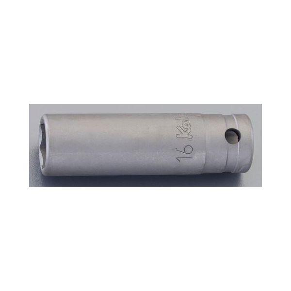 ED3137159 エスコ EA164DR-217 1／2"DRx17mm ディープソケット 動力工具用 EA164DR217【キャンセル不可】