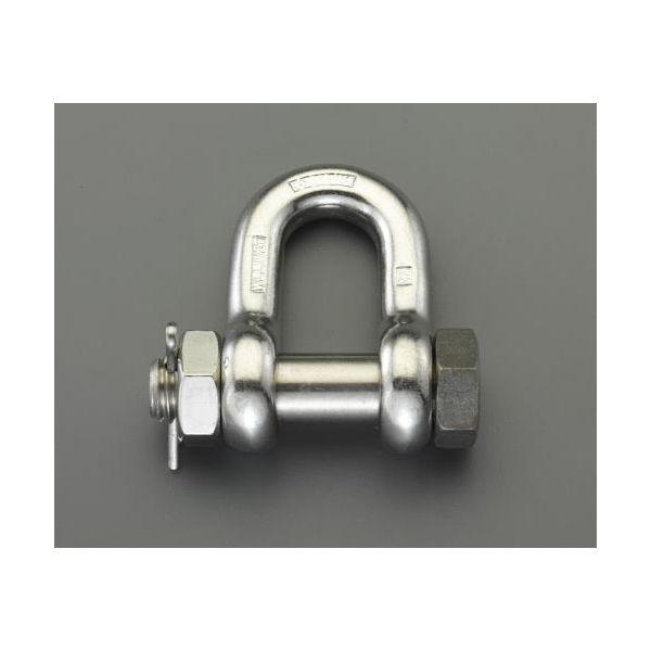 ED3138281 エスコ EA638F-71 450kg シャックル ステンレス製 EA638F71【キャンセル不可】