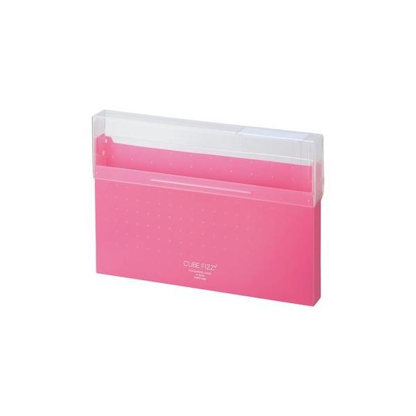 ED3156598 リヒトラブ LIHIT LAB. A6024-12 コングレスケース Ａ４ ピンク A602412 FIZZ CUBE