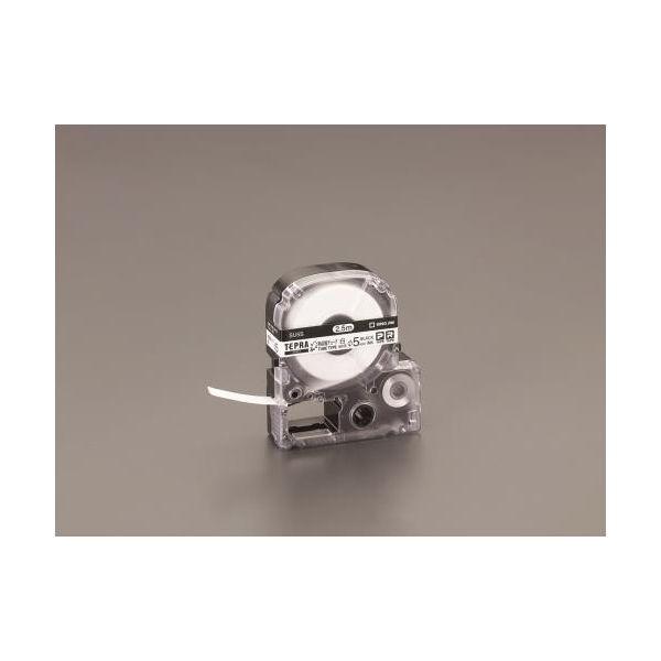 ED3187193 エスコ EA761DF-101 5mm テープカセット 熱収縮チューブ／白 EA761DF101