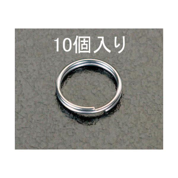 ED630706 エスコ EA638DP-5 1．2ｘ10mm ステンレス製 2重リング 10個 EA638DP5【キャンセル不可】