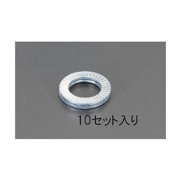 ED652397 エスコ EA949WN-8 15．2ｘ23．0ｘ3．4mm ゆるみ止ワッシャー 【10入】 EA949WN8【キャンセル不可】