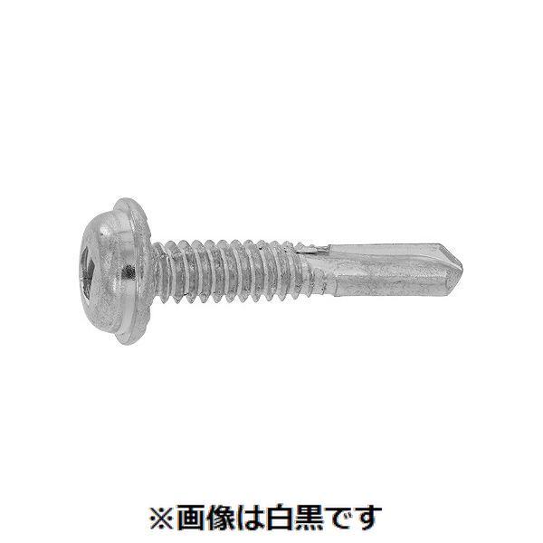 【商品説明】＜特長＞・厚鉄板向け ドリルねじ （Ｈ鋼にも施工可能） ・適用板厚 ２．３〜９．０mm・下穴なしで施工可能頭部形状：パンワッシャー頭部首裏：セレーション付（頭飛び防止のため）リセス ：四角