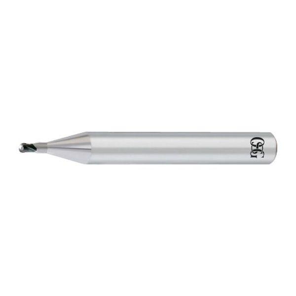 【商品説明】●表面処理：ノンコート●ねじれ角：30°●呼び：R0.35X2.1X4●外径：0.7●全長：45●刃長：0.5●シャンク径：4炭素鋼・合金鋼・プリハードン鋼・工具鋼（〜40HRC)、プリハ