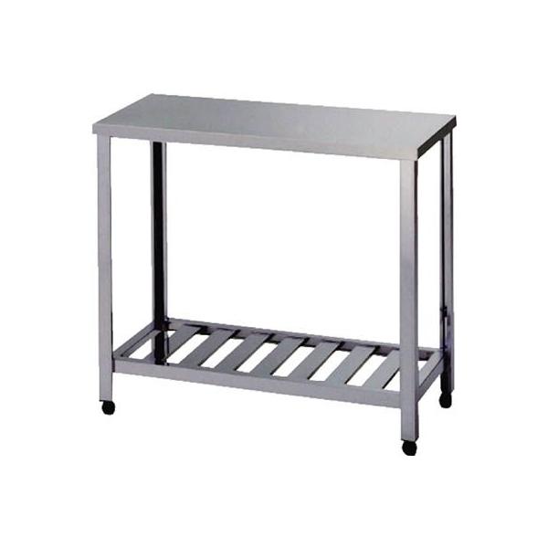 【仕様】●間口×奥行×高さ(mm)：1800×450×650ガス台 スノコ板付【質量】20 ｋｇ【特徴】●ボルト固定式のため、設置場所に合わせて脚カットやスノコ棚位置の上下調整が可能です。●高さH80