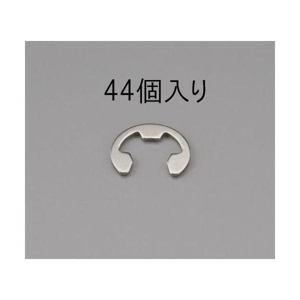 ED1118993 エスコ EA949PB-60 ６ｍｍ ステンレス製 Ｅリング ４４コ EA949PB60【キャンセル不可】