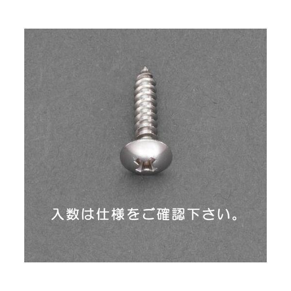 ED1779508 エスコ EA949AL-319 Ｍ４ ｘ １２ｍｍ トラス頭タッピングビス（ステンレス／２８本） EA949AL319【キャンセル不可】