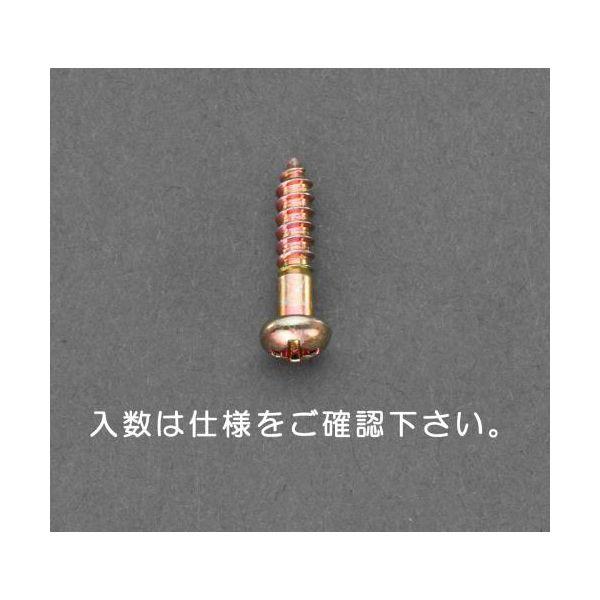 ED1779685 エスコ EA949EJ-105 Ｍ２．４ｘ１６mm 鍋頭木ねじ（鉄クロメート／４０本） EA949EJ105【キャンセル不可】