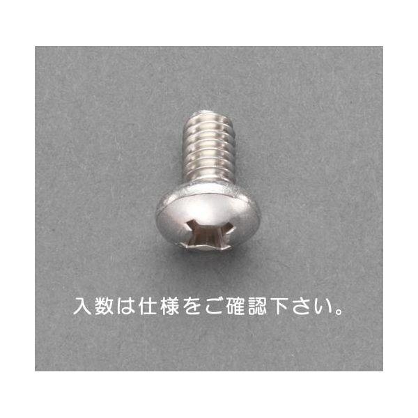 ED1780723 エスコ EA949NF-26A ＵＮＣ １／４ ｘ３／８ 鍋頭小ねじ（ステンレス／ ４本） EA949NF26A【キャンセル不可】