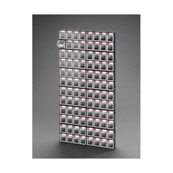 ED1783402 【個人宅配送不可】 エスコ EA957FM-812 直送 代引不可 ６０６ｘ ８７ｘ１２１８ｍｍ／８列１２段 マルチストール EA957FM812【キャンセル不可】