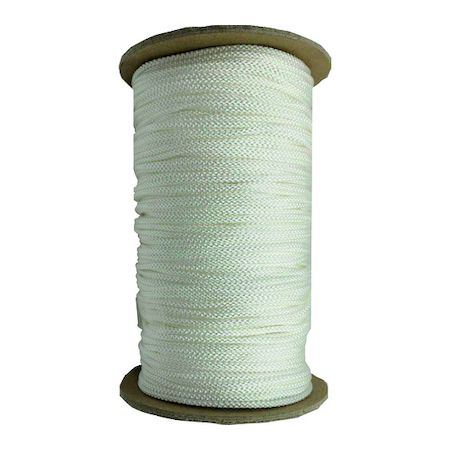 ED3832585 ユタカメイク PAR-8023 江戸打ち紐 白 約３ｍｍ×１３０ｍ PAR8023