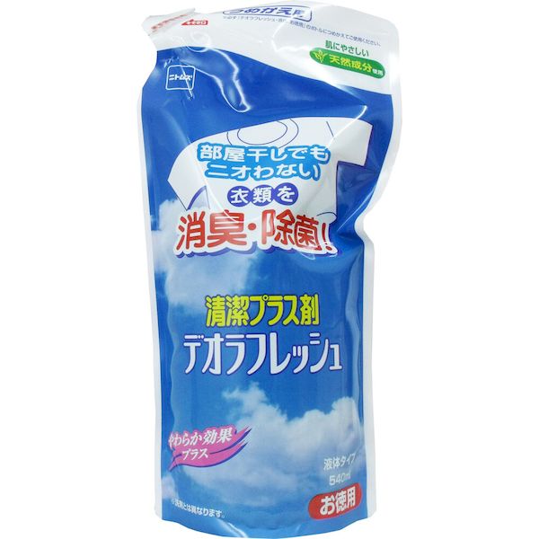 ED2820138 4904140501419 デオラフレッシュ・液体お徳用つめかえ ５４０ｍｌ ニトムズ N1141 お徳用 詰替