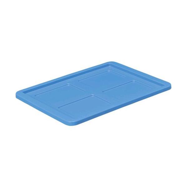 ED445814 ＤＩＣプラスチック ［DA-1F B］ ＤＡ型コンテナＤＡ１４−２、２１、２８供用蓋４８０×３５６×２７．５ 青 DA1FB 500-5299