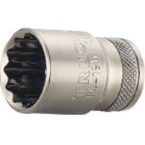 ED544977 トラスコ中山 T4-24W ソケット １２角タイプ 差込角１２．７ 対辺２４ｍｍ T424W 301-3464 対辺24mm 12角タイプ