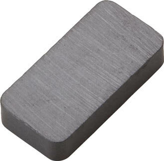 ED1541125 トラスコ中山 ＴＲＵＳＣＯ TF25K10P フェライト磁石 角形 ２５ｍｍＸ１９ｍｍＸ４．５ｍｍ １０個入 415-1402