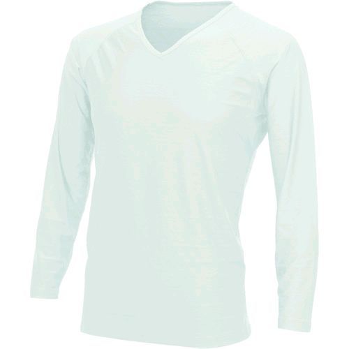 ED3313769 リベルタ FTW-25153501 ２０＿ＦＴＷ＿長袖Ｖネック／ＷＨＴ Ｍ FTW25153501