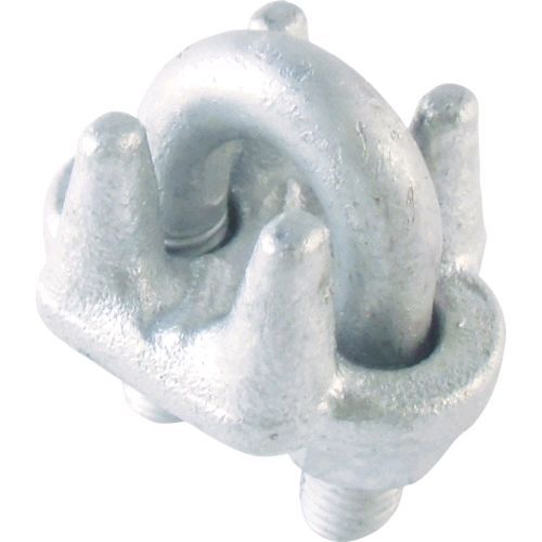ED2072817 トラスコ中山 TWCF09 鍛造ワイヤクリップ ９ｍｍ メッキ TWCF-09