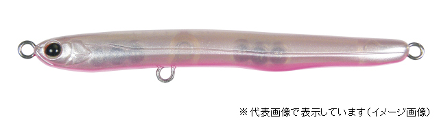 全長：７５ｍｍ 重量：５．０ｇ フック：♯１２ リング：♯２ タイプ：シンキング アクション：テイルスライド レンジ：水面〜１５０ｃｍ