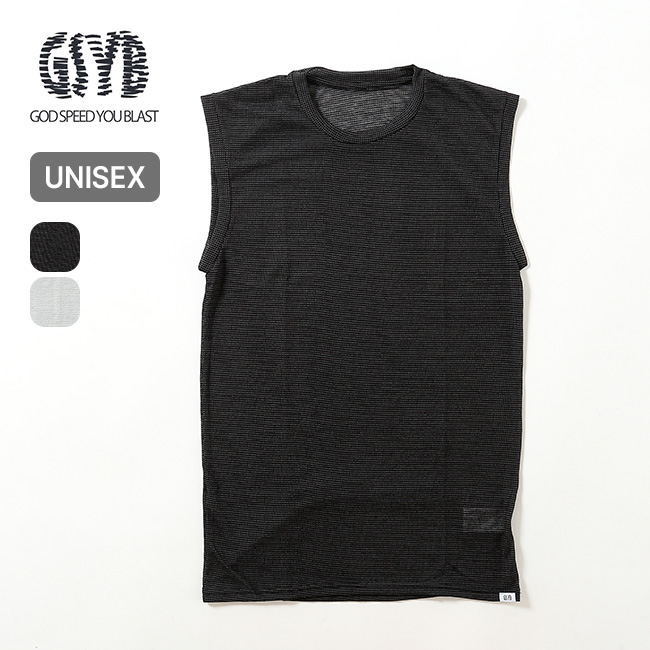 【検索ワード】 新作 ジーエスワイビー クイックドライアンダーウェアノースリーブ GSYB QUICK DRY UNDERWEAR NO SLEEVE メンズ レディース ユニセックス GS2302-