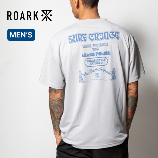 【検索ワード】 新作 ロアークリバイバル BURNT ドライリリースTEE ROARK REVIVAL メンズ RTJDR1122 Tシャツ ティシャツ バックプリント バクプリ 半袖 カットソー ト