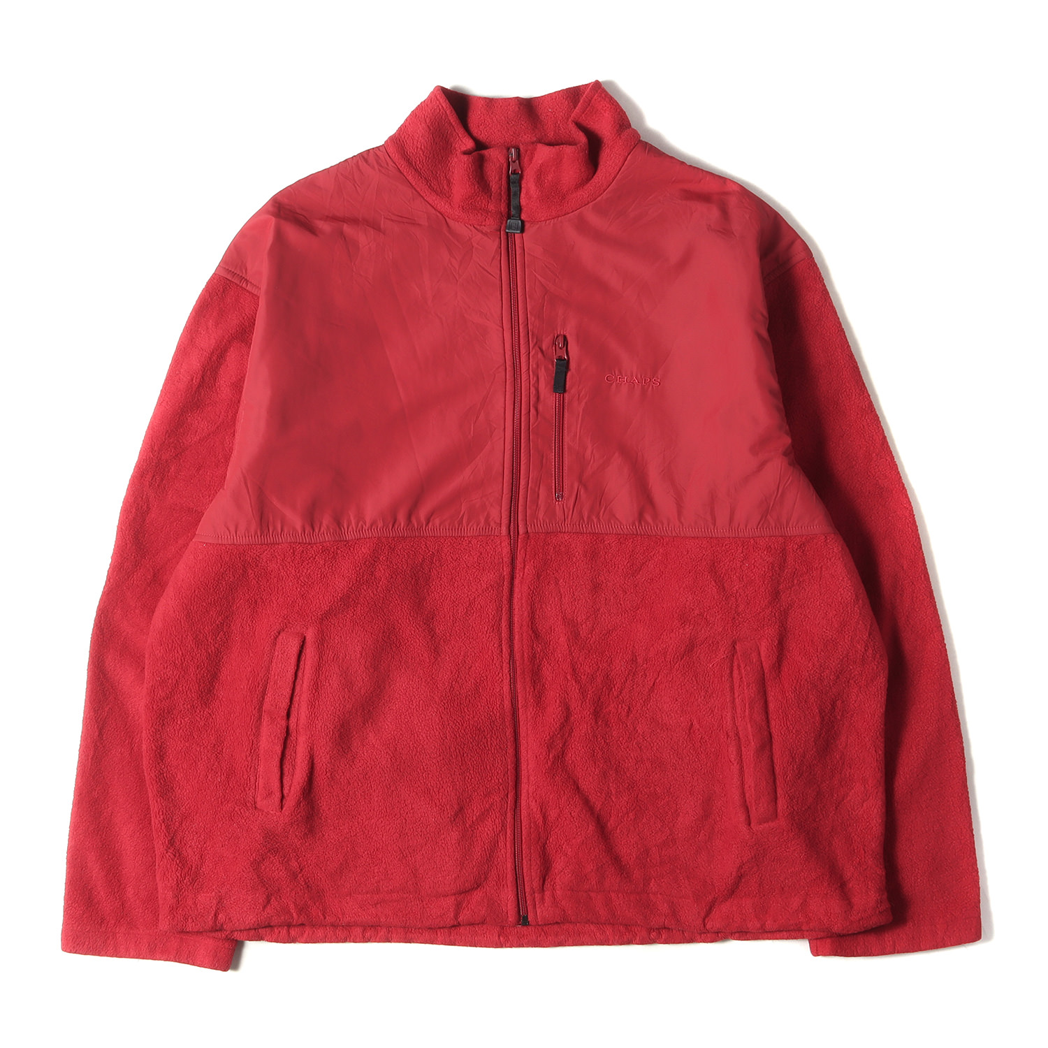 ブランド名: CHAPS (チャップス)リリース時期: 1990年代素材: ポリエステル100%付属品: なし〈キーポイント〉 ・フリース×ポリエステルタフタのコンビ ・ロゴ刺繍 ・裾ドローコード付き