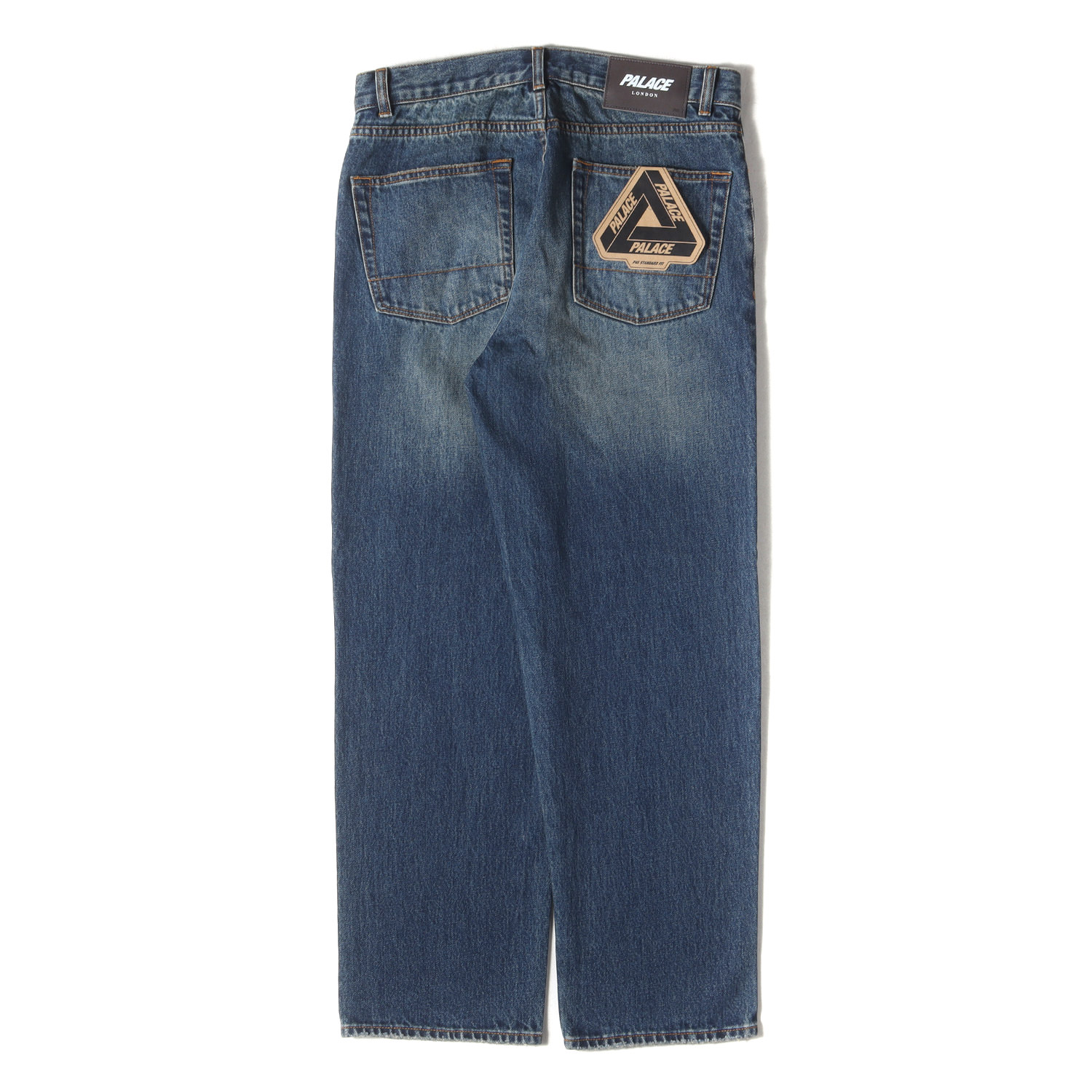 ブランド名: PALACE (パレス)リリース時期: 2025年春夏正式タイトル: P45 Jean素材: コットン100%付属品: 袋 フラッシャー〈キーポイント〉 ヴィンテージ加工を施したテーパー