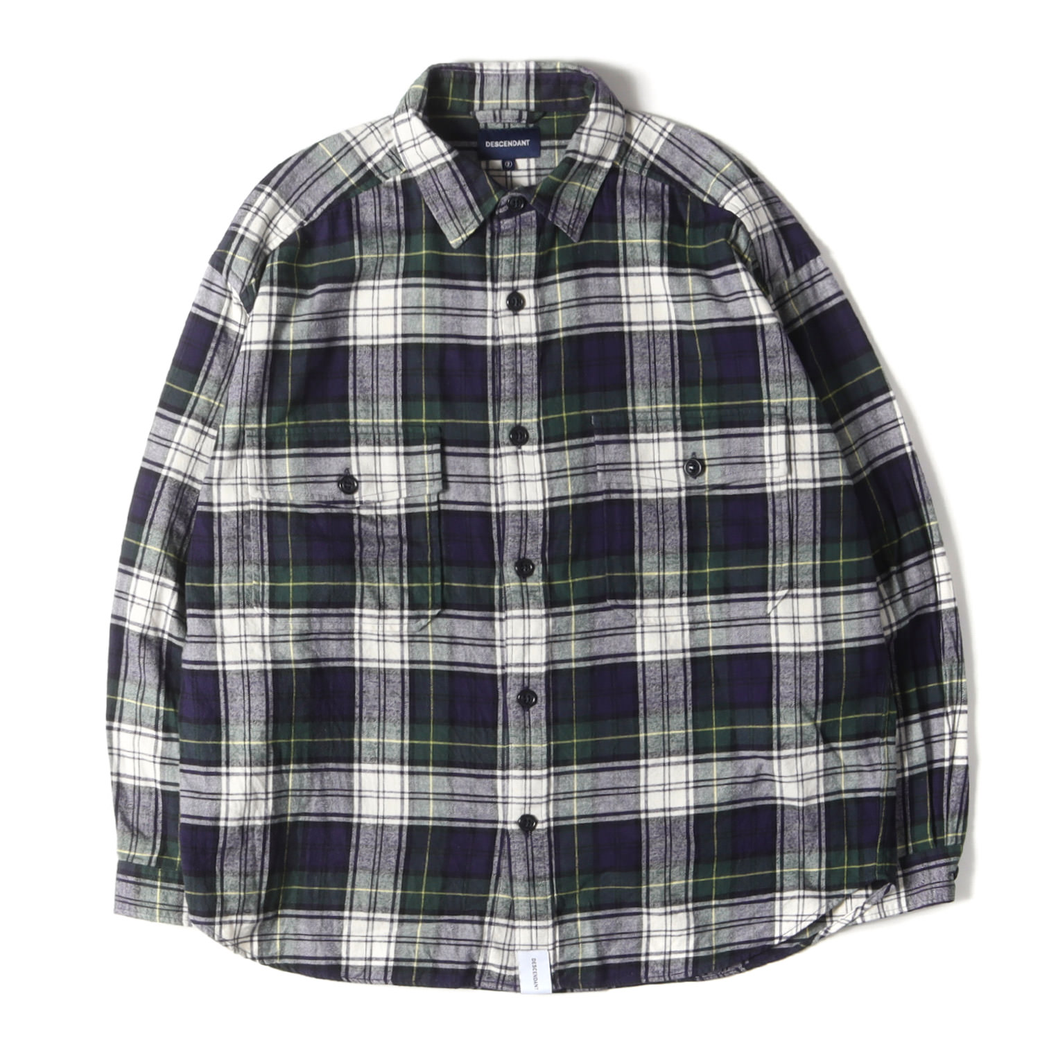 ブランド名: DESCENDANT (ディセンダント)正式タイトル: VANNING CHECK L/S SHIRT素材: コットン100%付属品: なし〈キーポイント〉 ルーズシルエットで仕上げたタ