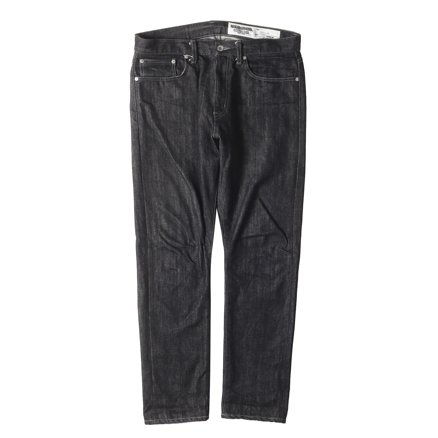 ブランド名: NEIGHBORHOOD (ネイバーフッド)リリース時期: 2020年春夏正式タイトル: RIGID.DP NARROW / 14OZ-PT素材: コットン100%付属品: なし〈キーポ